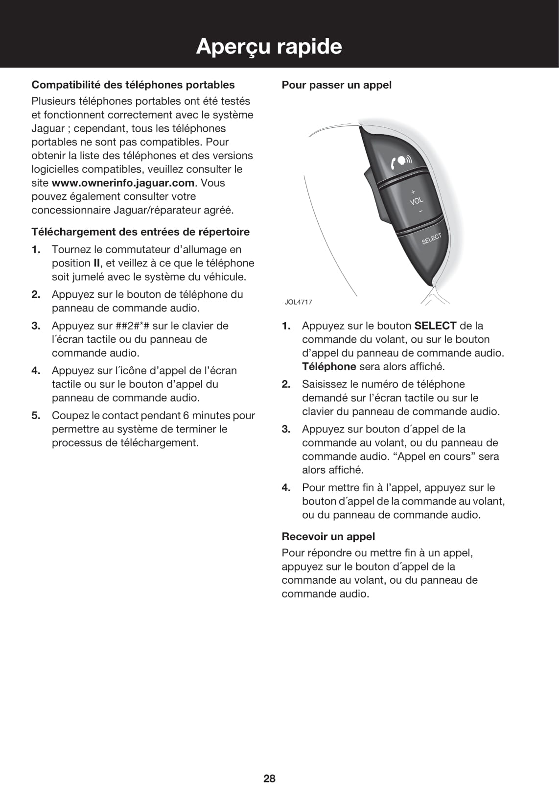 2006-2007 Jaguar S-Type Gebruikershandleiding | Frans