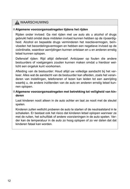 2011-2012 Toyota Land Cruiser Off-Road Manual | Dutch