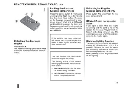 2015-2016 Renault Captur Gebruikershandleiding | Engels