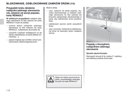 2019-2020 Renault Koleos Owner's Manual | Polish