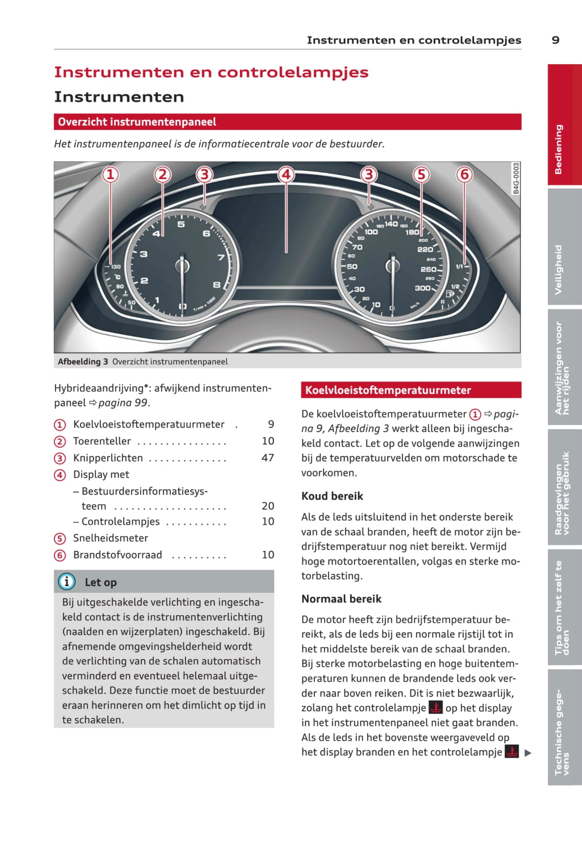 2012-2014 Audi A6/S6 Owner's Manual | Dutch