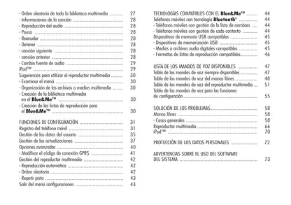 Alfa Romeo Blue&Me Instrucciones 2008 - 2011