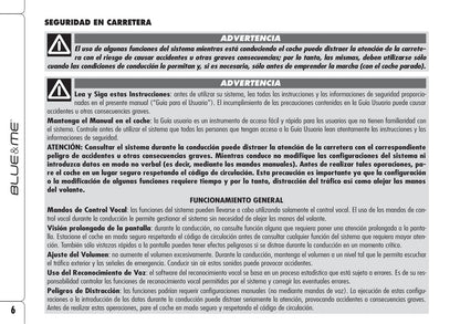 Alfa Romeo Blue&Me Instrucciones 2008 - 2011