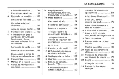 2015 Opel Astra Owner's Manual | Spanish