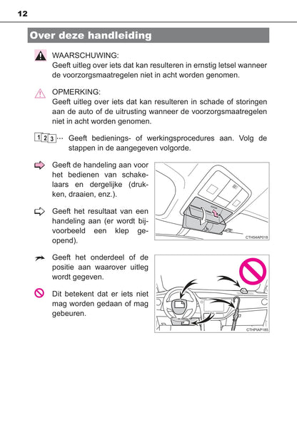 2015-2019 Toyota Auris Gebruikershandleiding | Nederlands