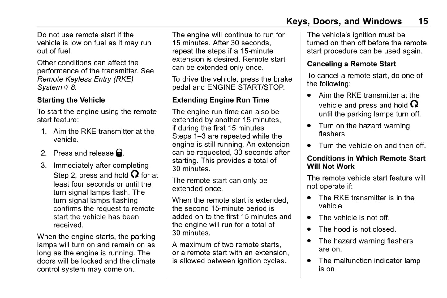 2020 Chevrolet Impala Owner's Manual | English