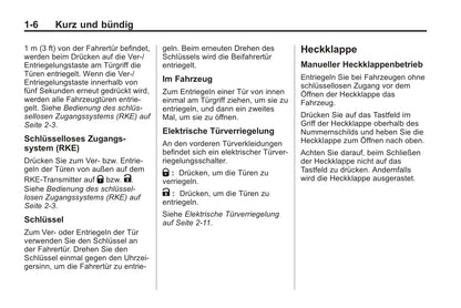 2015-2017 Cadillac SRX Gebruikershandleiding | Duits