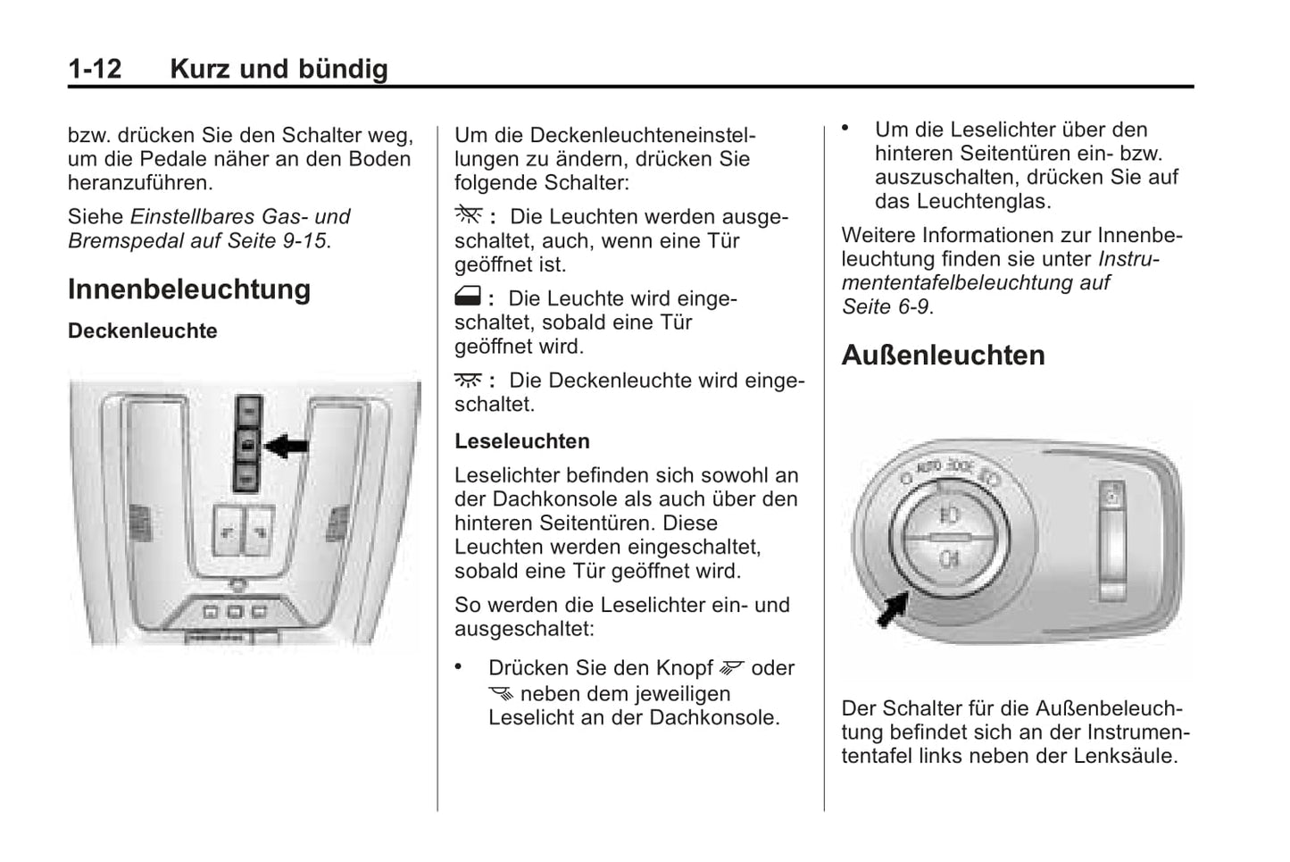 2015-2017 Cadillac SRX Gebruikershandleiding | Duits