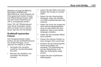 2015-2017 Cadillac SRX Owner's Manual | German