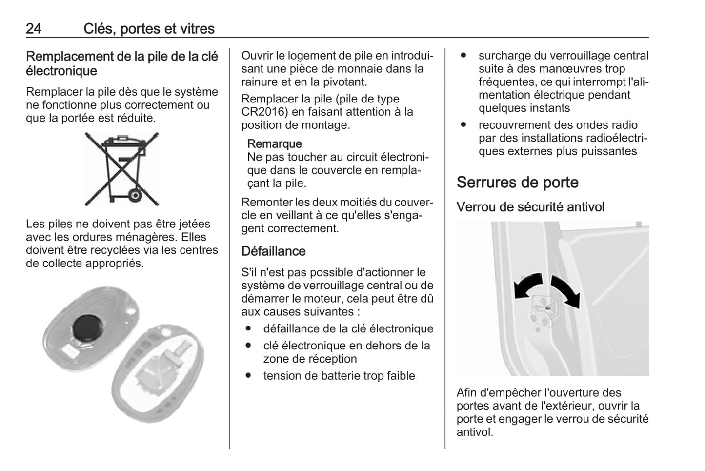 2018 Opel Movano Owner's Manual | French