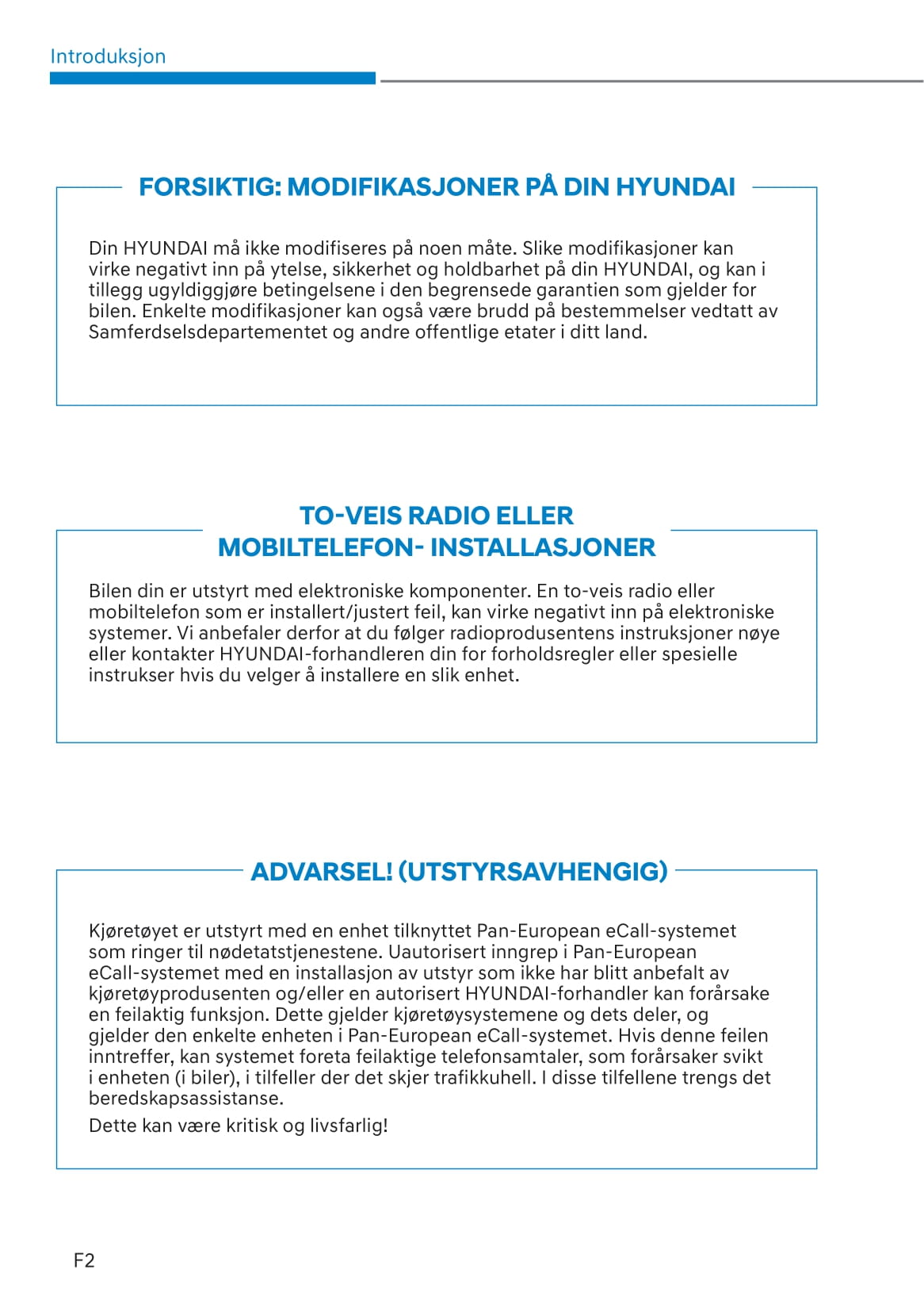 2021-2023 Hyundai Kona Gebruikershandleiding | Norsk