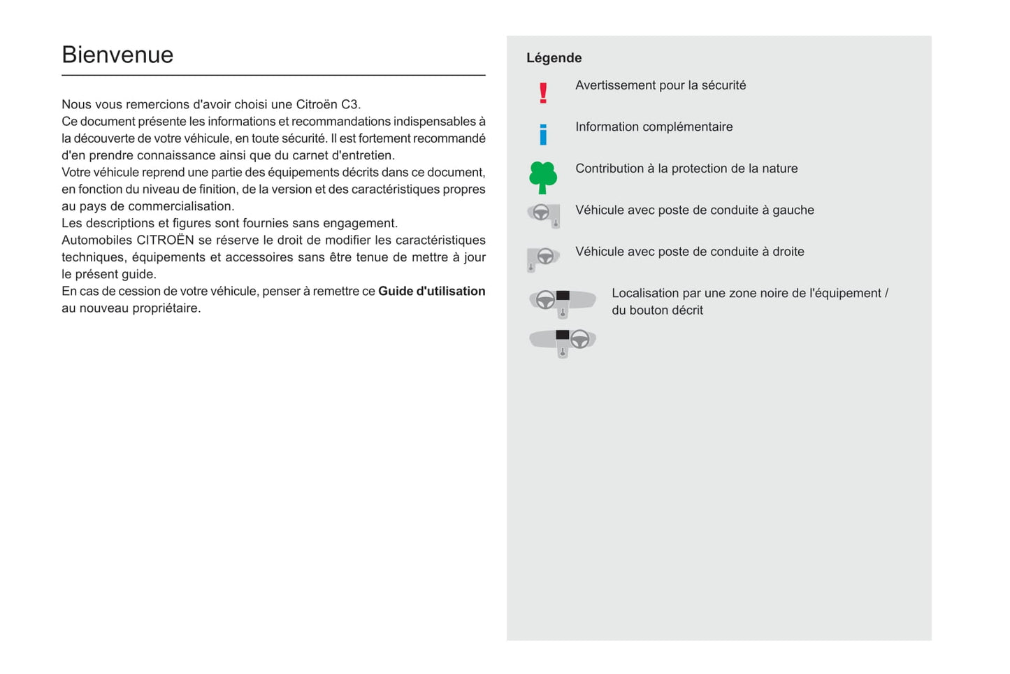 2020-2022 Citroën C3 Gebruikershandleiding | Frans