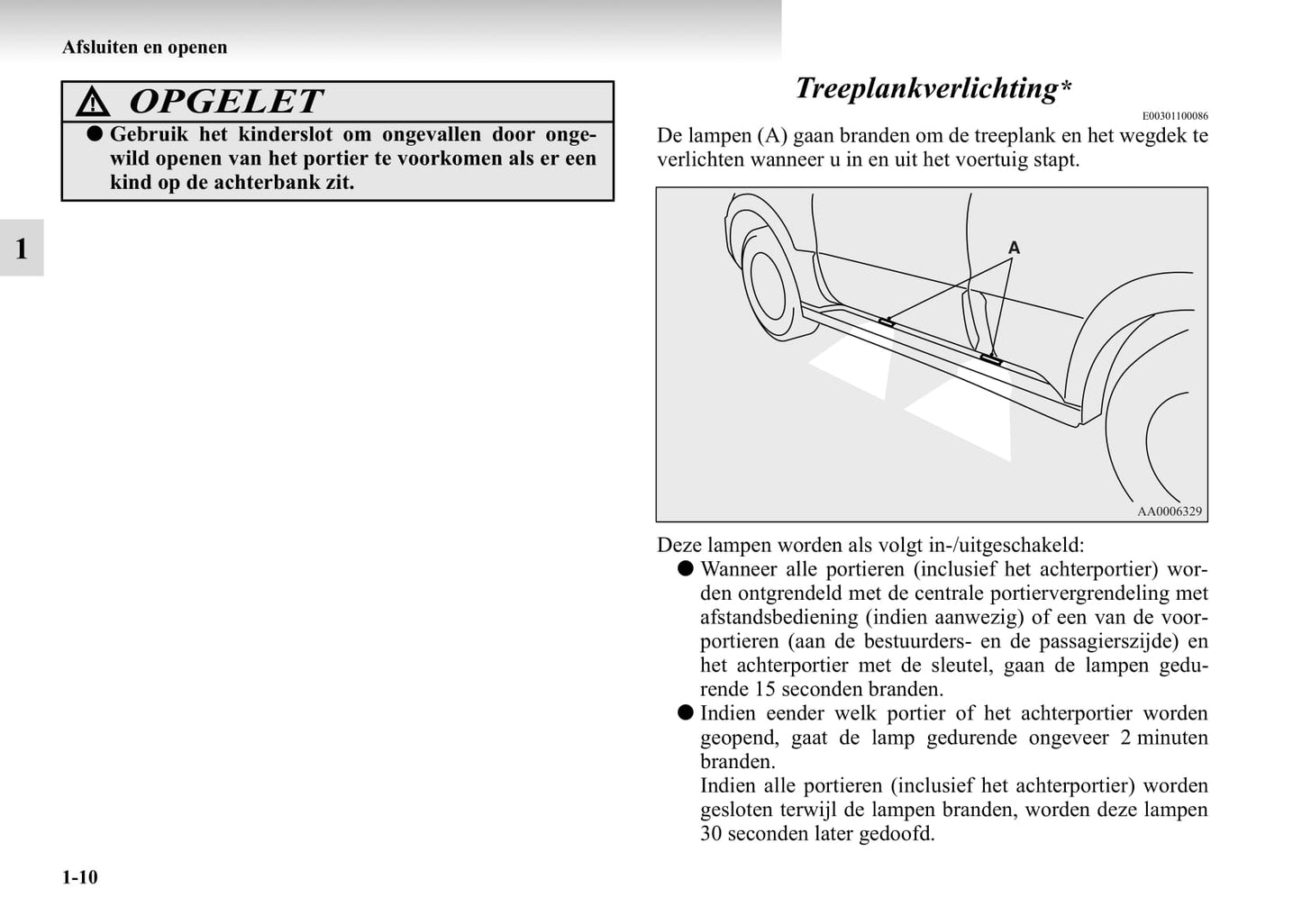 1999-2006 Mitsubishi Pajero Gebruikershandleiding | Nederlands