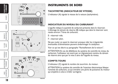 2007-2008 Fiat Multipla Gebruikershandleiding | Frans