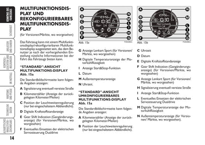 2009-2010 Fiat 500 Bedienungsanleitung | Deutsch