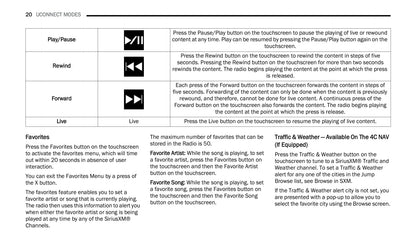 Uconnect Radio 8.4 Inch Display Owner's Manual