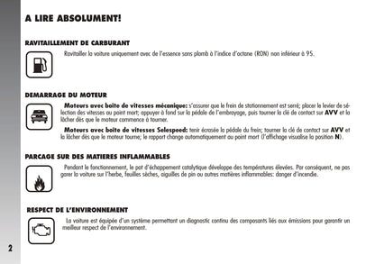 2005-2011 Alfa Romeo 147 Gebruikershandleiding | Frans