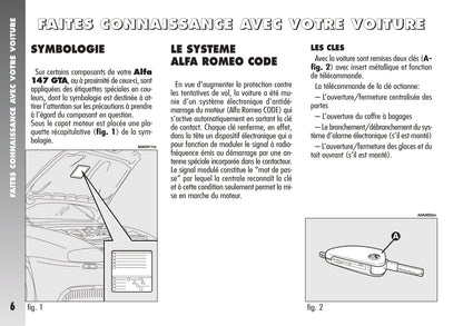 2005-2011 Alfa Romeo 147 Gebruikershandleiding | Frans