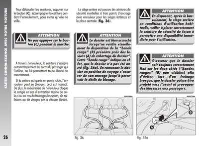 2005-2011 Alfa Romeo 147 Gebruikershandleiding | Frans