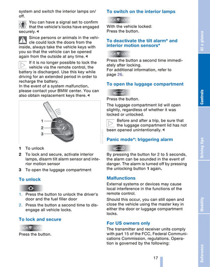 2004 BMW Z4 Owner's Manual | English