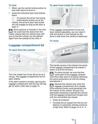 2004 BMW Z4 Owner's Manual | English