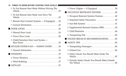 2017 Dodge Durango Owner's Manual | English