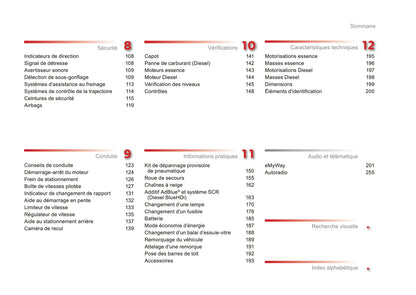 2015-2017 Citroën C3 Picasso Owner's Manual | French