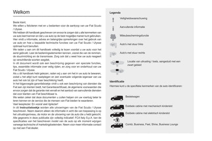 2022-2023 Fiat Scudo Ulysse Gebruikershandleiding | Nederlands