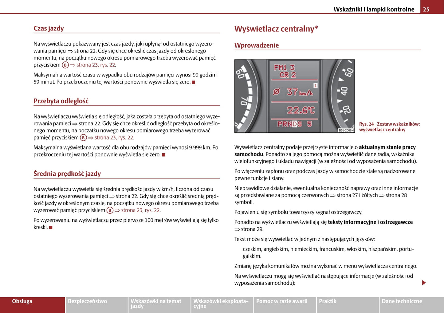 2006-2010 Skoda Roomster Gebruikershandleiding | Pools