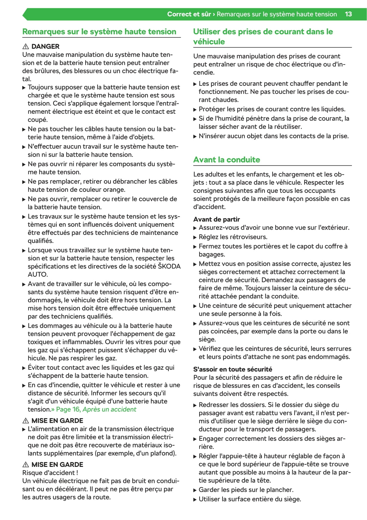 2019-2020 Skoda Citigo-e iV Gebruikershandleiding | Frans