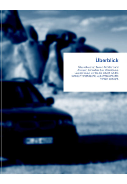 2005-2006 BMW X3 Owner's Manual | German