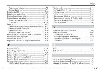 2014 Kia Sorento Owner's Manual | French