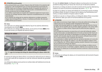 2014-2015 Skoda Superb Owner's Manual | Spanish