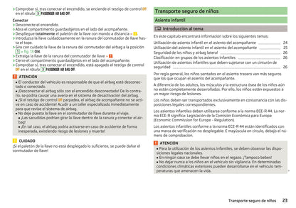 2014-2015 Skoda Superb Owner's Manual | Spanish