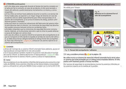 2014-2015 Skoda Superb Owner's Manual | Spanish