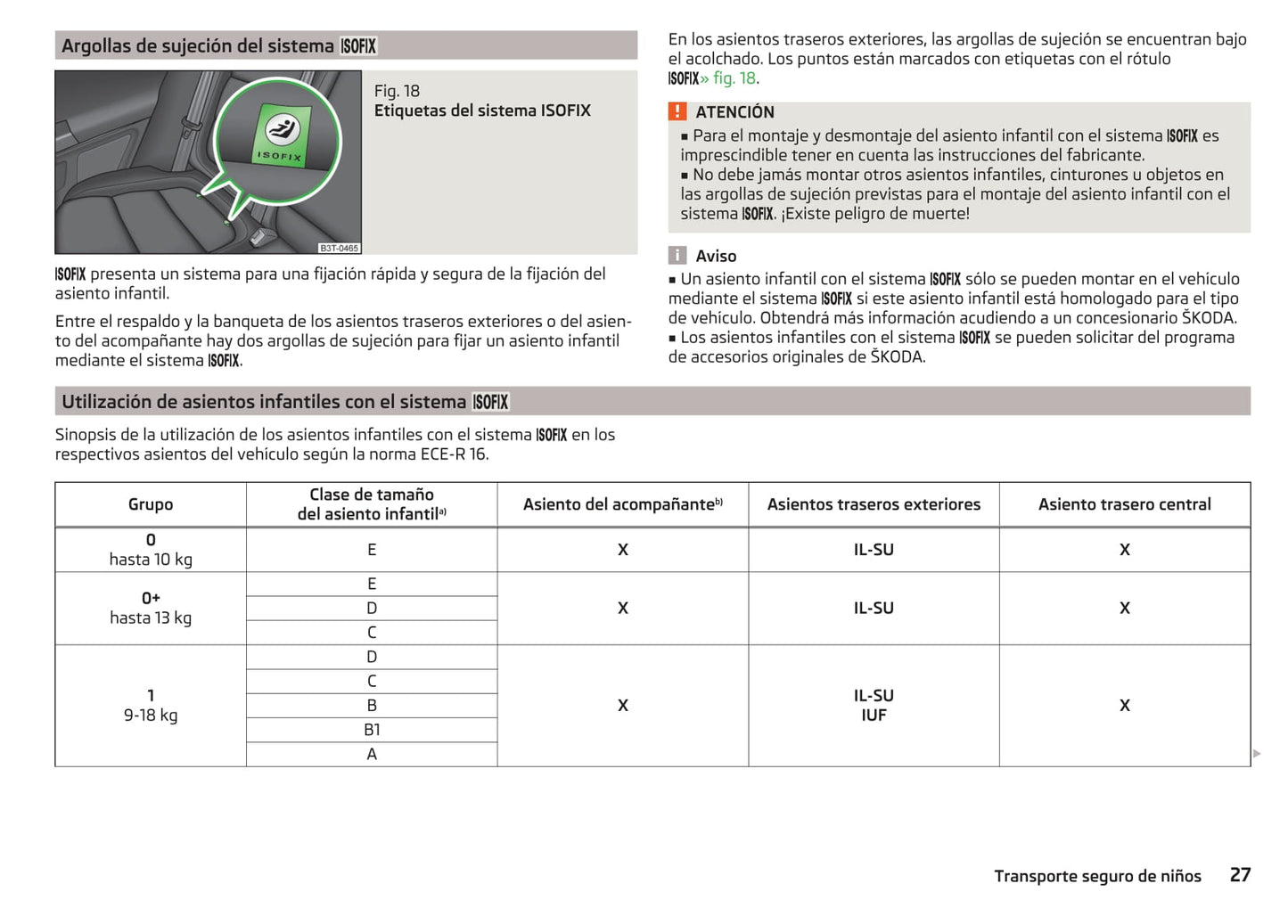 2014-2015 Skoda Superb Owner's Manual | Spanish