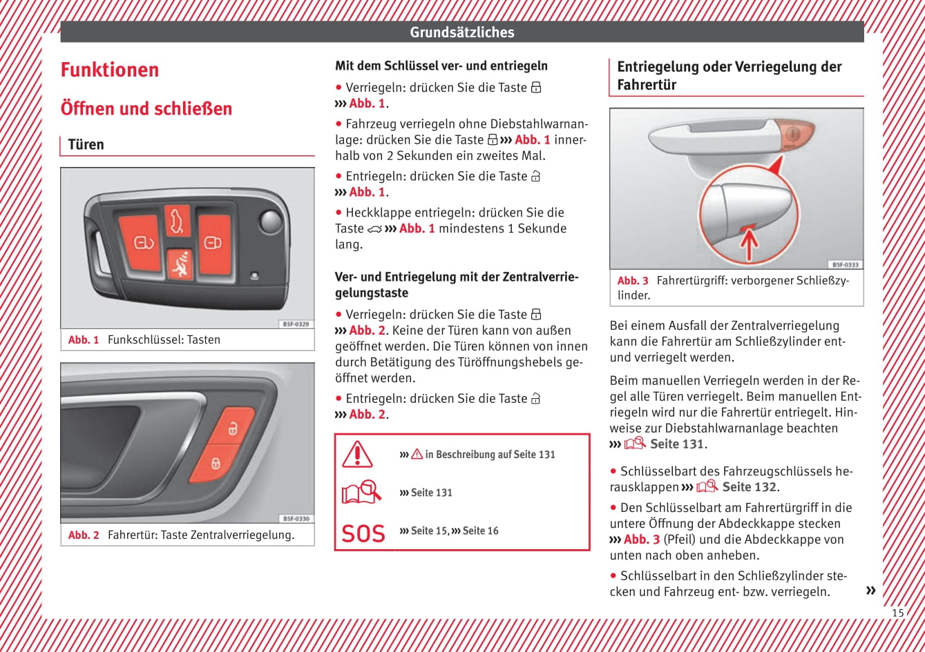 2017-2018 Seat Ateca Owner's Manual | German