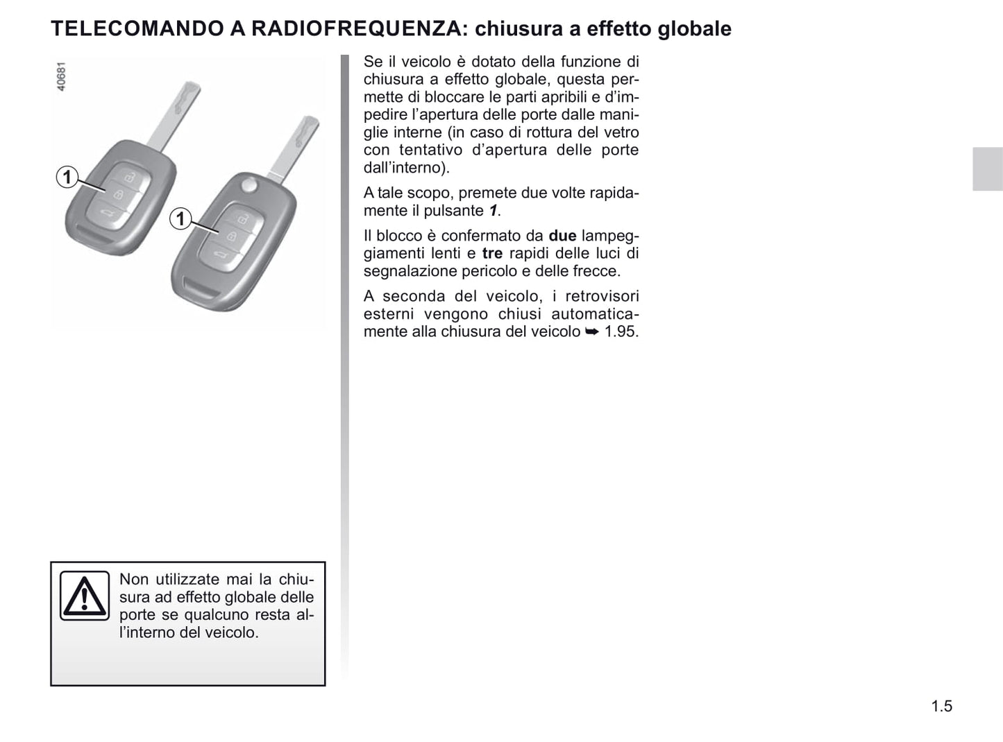 2020-2021 Renault Clio Gebruikershandleiding | Italiaans