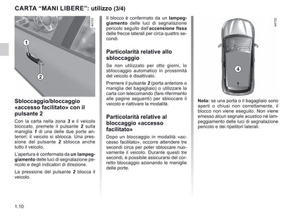 2020-2021 Renault Clio Gebruikershandleiding | Italiaans