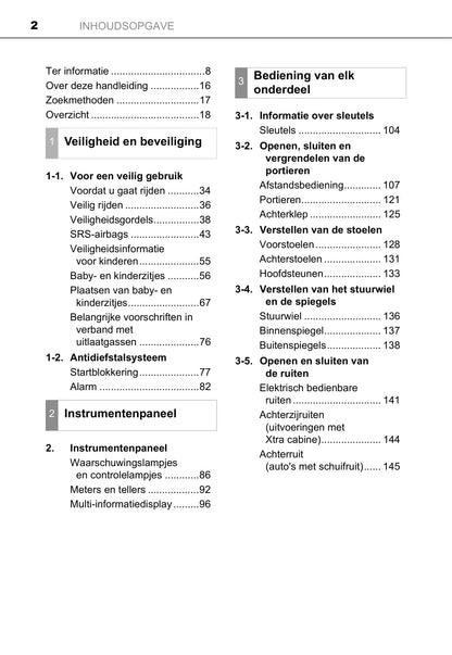 2013-2014 Toyota Hilux Gebruikershandleiding | Nederlands