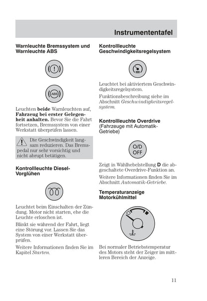 1999-2005 Ford Focus Gebruikershandleiding | Duits