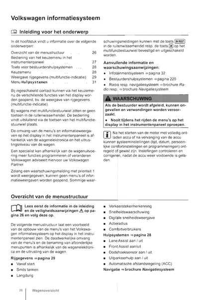 2013-2017 Volkswagen Golf Gebruikershandleiding | Nederlands
