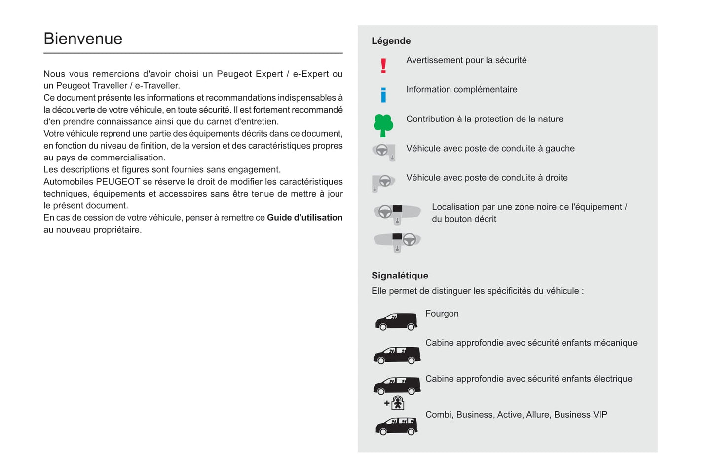 2020-2021 Peugeot Expert/Traveller Gebruikershandleiding | Frans