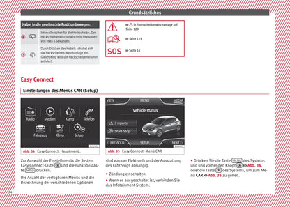 2015-2017 Seat Ibiza Gebruikershandleiding | Duits