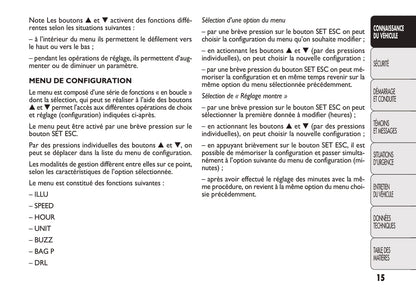 2012-2013 Fiat Doblò Owner's Manual | French