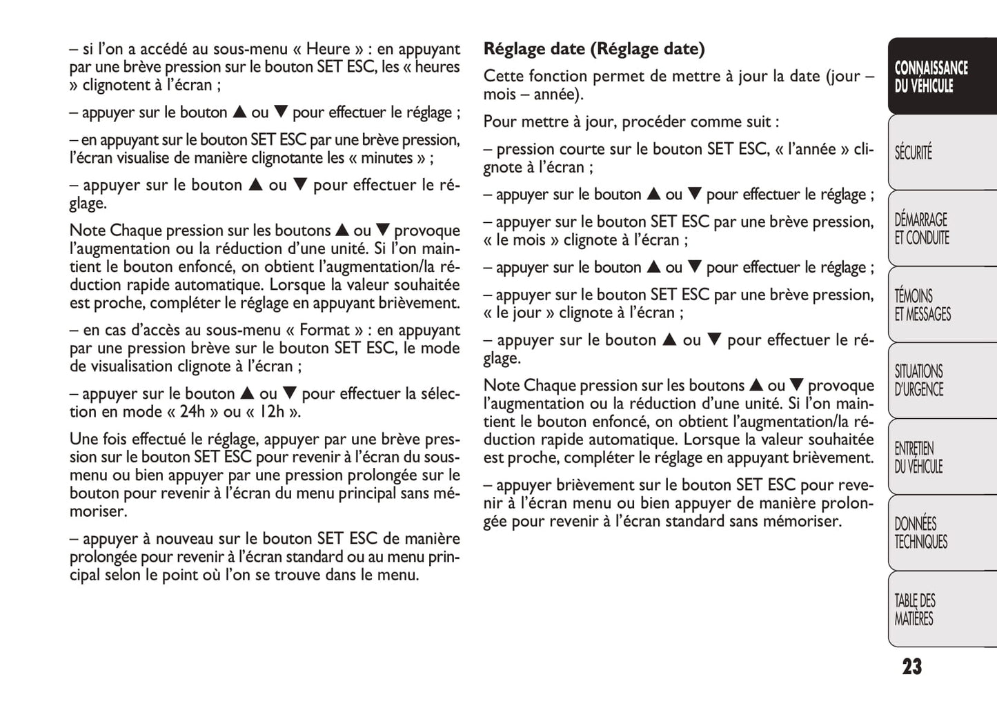 2012-2013 Fiat Doblò Gebruikershandleiding | Frans