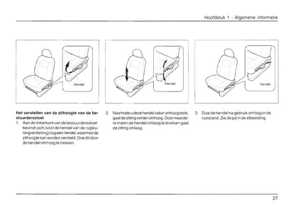 2004-2009 Daihatsu Trevis Owner's Manual | Dutch