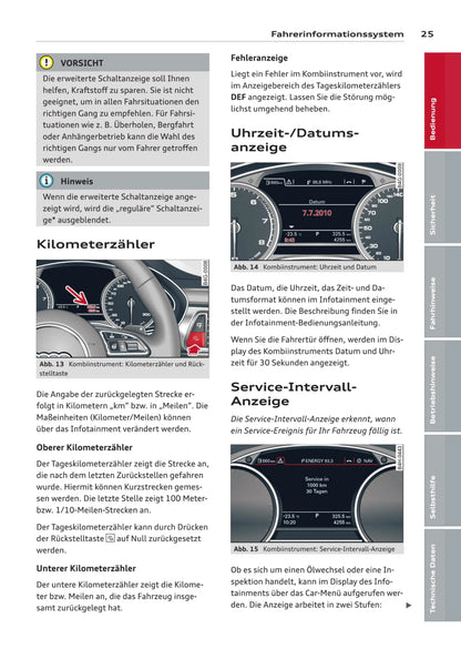 2012-2014 Audi A6/S6 Gebruikershandleiding | Duits