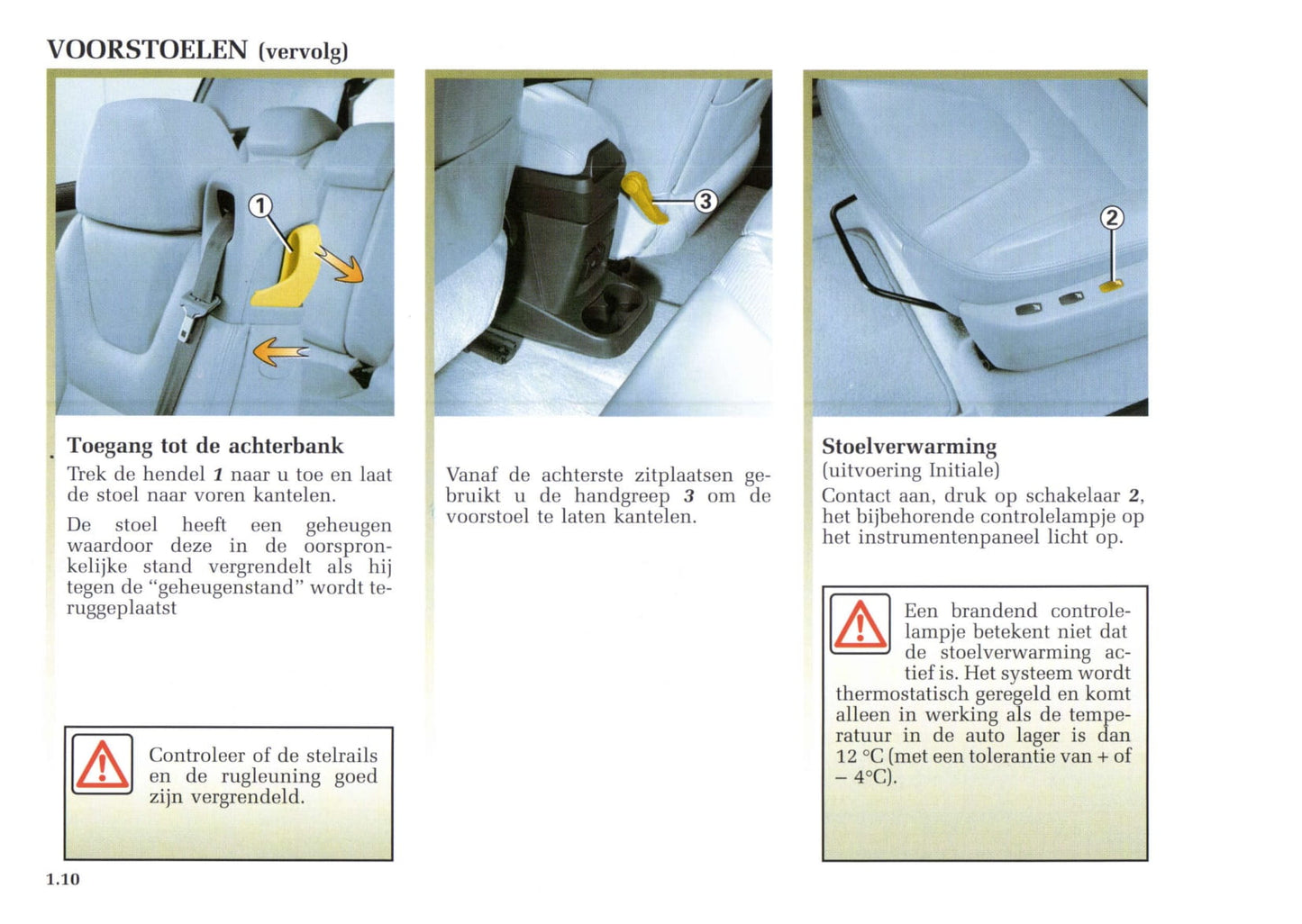 2002-2003 Renault Avantime Owner's Manual | Dutch