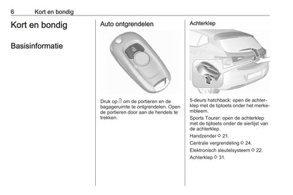 2018 Opel Astra Gebruikershandleiding | Nederlands
